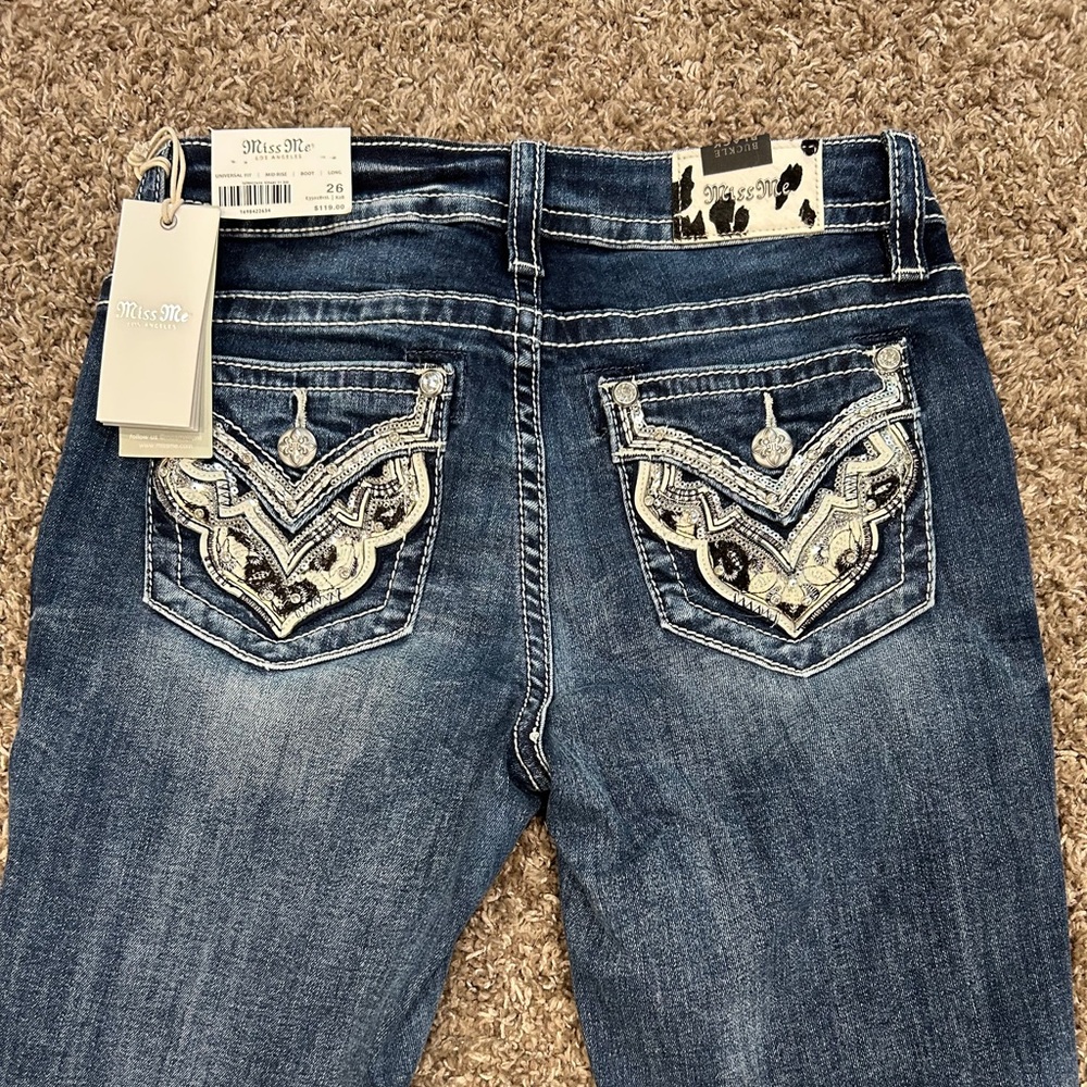 Brand new miss me jeans with tags size 26/34